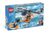 LEGO CITY 7738 helicoptéra pobřežní hlídky a záchranářský člun