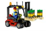 LEGO CITY 7733 nákladní vůz a vysokozdvižný vozík