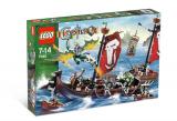LEGO HRADY 7048 válečná loď trolů