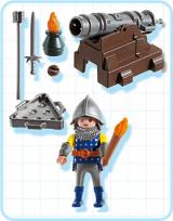 PLAYMOBIL KRÁLOVSTVÍ 3316 královský kanonýr