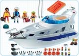 PLAYMOBIL LODNÍ DOPRAVA 3645 velká motorová jachta