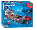 PLAYMOBIL LODNÍ DOPRAVA 4472 kontejnerová nákladní loď